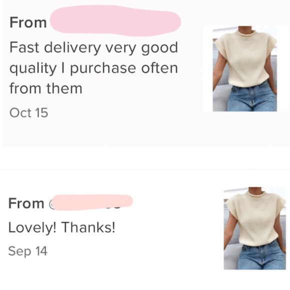 Cable Knit Beige Muscle Tee Top - Picture 14 of 14